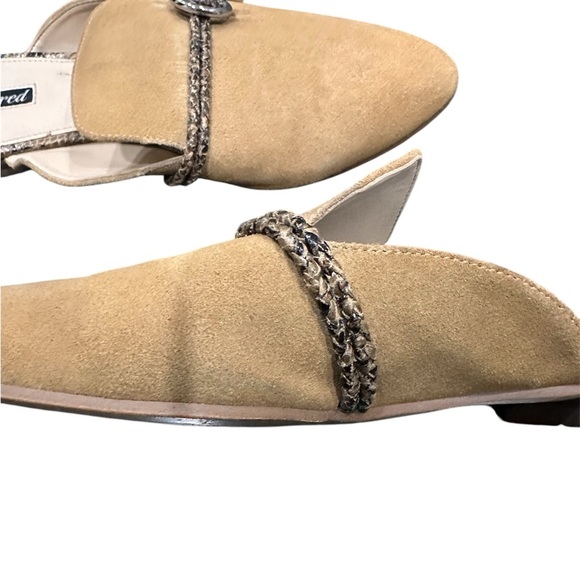 Violet & Red Selma Camel Women's‎ Mules 8.5 minimalist - Picture 8 of 8